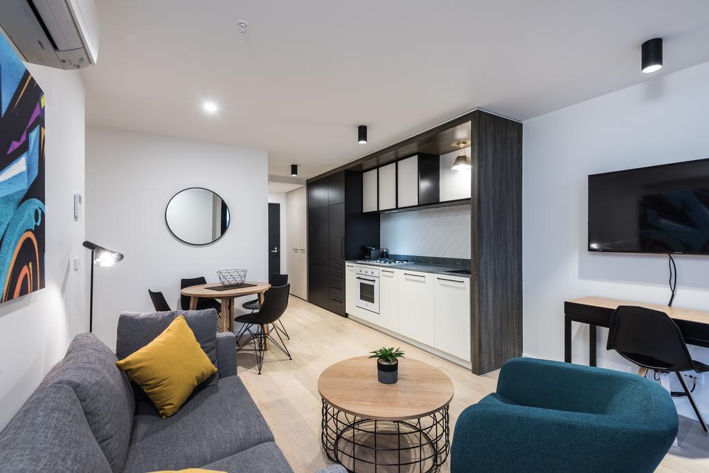 Playhouse Apartments Abbotsford เมลเบิร์น ภายนอก รูปภาพ