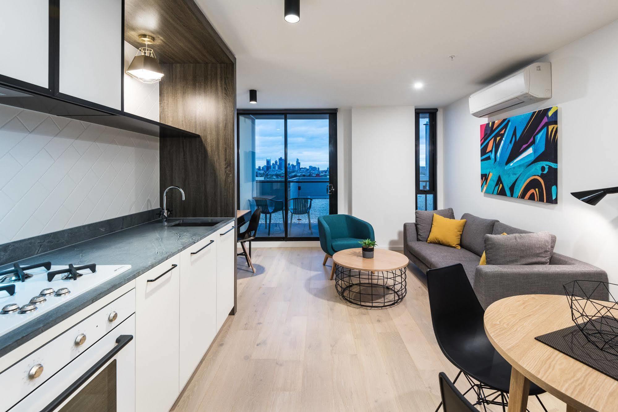 Playhouse Apartments Abbotsford เมลเบิร์น ภายนอก รูปภาพ